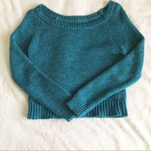American Eagle cropped crew neck sweater💙